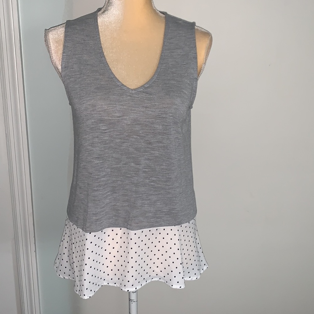 NWT: J. Crew Peplum Tank Top